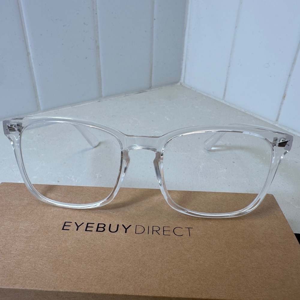 Eyebuydirect Uptown S Clear Glasses Frames‎ only 50-18-135 Womens Mens New Box